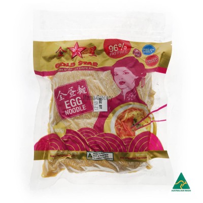 Gold Star Fresh Egg Noodle (Thin) 400g